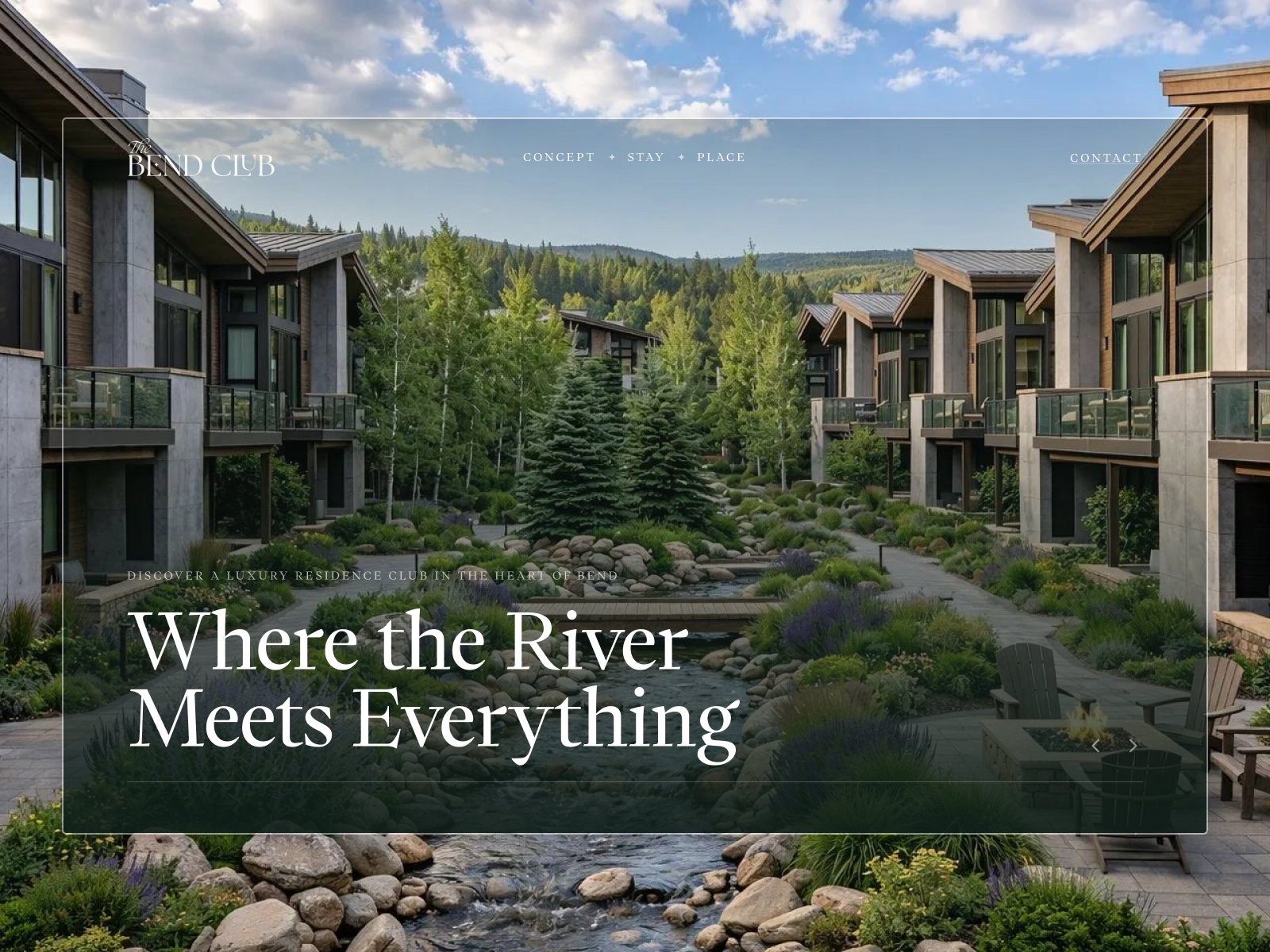 The Bend Club | Luxury Residence Club in Bend, Oregon View