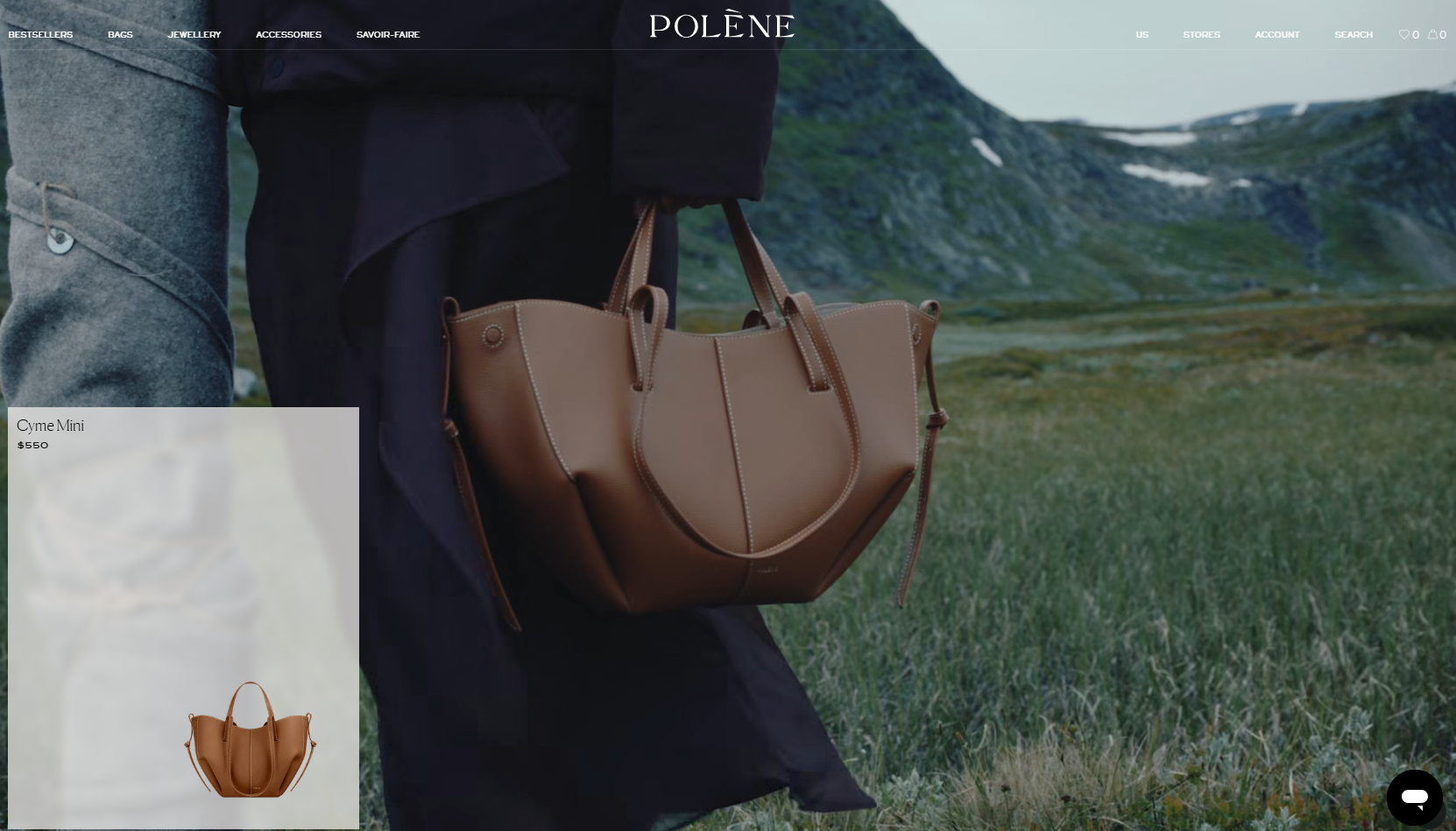 Polène Paris — Sculptural Leather Goods & Haute Maroquinerie